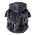 PawDry Hooded Bathrobe – Ultra-Absorbent Towel Pajama for Clean, Comfy Dogs